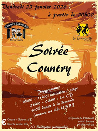 Lacquy - Soirée Country -23 Janvier