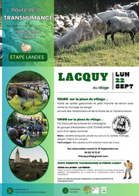 Lacquy - Transhumance - 22 Septembre