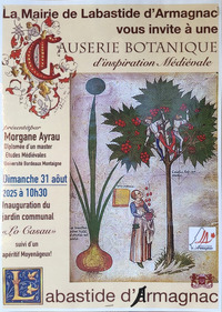 Labastide d'Armagnac - Causerie botanique - 31 Août