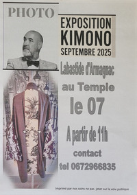 Labastide d'Armagnac - Exposition Kimono - 7 au 30 Septembre