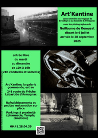 Labastide d'Armagnac - Expo photos Art'Kantine (Affiche) - 6 Juillet au 28 Septembre