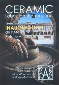 Labastide d'Armagnac - Inauguration CERAMIC - 22 Août