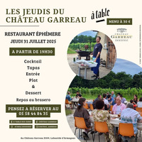 Labastide d'Armagnac - Les jeudis du Château Garreau - 31 Juillet