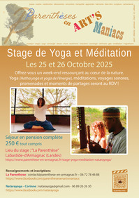 Labastide d'Armagnac - Stage Yoga et Méditation - 25 & 26 Octobre