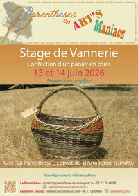 Labastide d'Armagnac - Stage vannerie - 13 & 14 Juin