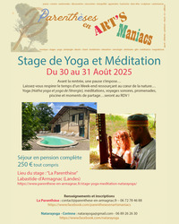 Labastide d'Armagnac - Parenthèses en Art's Maniacs - 30 & 31 Août