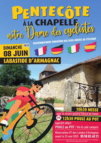 Labastide d'Armagnac - Pentecôte à la Chapelle des Cyclistes - 8 Juin