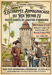 Labastide d'Armagnac - Visites guidées (rajout 31 Juillet) - Juillet & Août