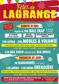 Lagrange - Fêtes - 31 Mai & 1er Juin