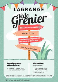 Lagrange - Vide grenier - 17 Mai