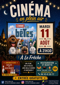 Le Frêche - Ciné plein air - 11 Août