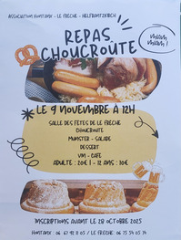 Le Frêche - Repas choucroute - 9 Novembre
