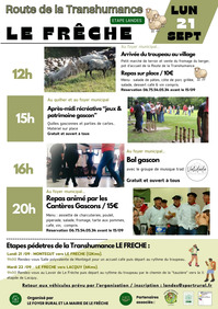 Le Frêche - Route de la Transhumance - 21 Septembre