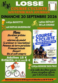 Losse - Course cycliste souvenir max jourdan - 20 Septembre