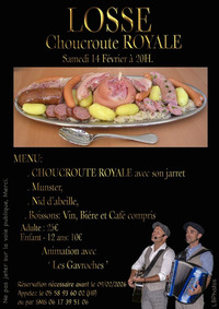 Losse - Choucroute royale - 14 Février