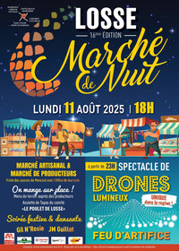 Losse - Marché de nuit - 11 Août