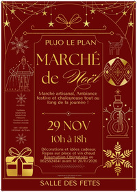 Pujo le Plan - Marché de Noël - 29 Novembre