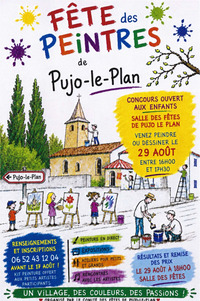 Pujo le Plan - Fête des peintres - 29 Août