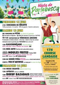 Parleboscq - Hèsta de Parleboscq - 12 au 14 Juin