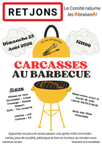 Retjons - Carcasses au barbecue - 23 Août