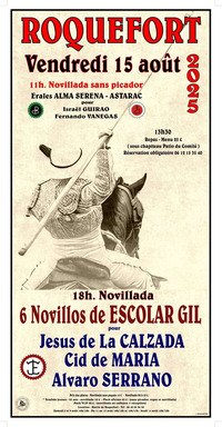 Roquefort - Novilladas des Fêtes (3) - 15 Août