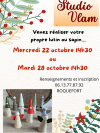 Roquefort - Ateliers de noël - 22 & 28 Octobre