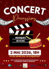 Roquefort - Concert percussions - 2 Mai