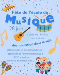 Roquefort - Fête de l'école de Musique - 28 Juin