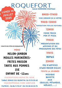 Roquefort - Fête du 14 Juillet - 14 Juillet