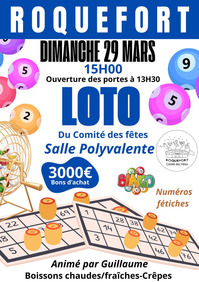 Roquefort - Loto - 29 Mars