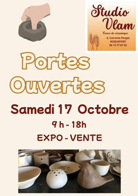 Roquefort - Portes ouvertes Studio Vlam - 17 Octobre