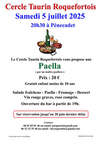 Roquefort - Repas Paella - 5 Juillet