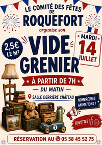 Roquefort - Vide grenier - 14 Juillet