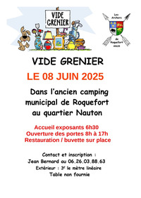 Roquefort - Vide grenier - 8 Juin