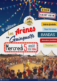 St Gein - Arènes en guinguette - 5 Août