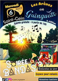 St Gein - Arènes en guinguette - 6 Août