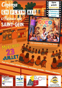 St Gein - Ciné plein air Coco - 23 Juillet