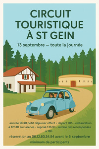St Gein - Circuit touristique - 13 Septembre