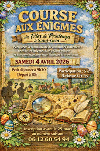 St Gein - Course aux énigmes - 4 Avril