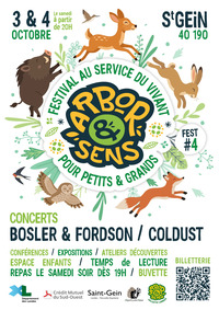 St Gein - Festival Arbor & Sens (Affiche) - 3 & 4 Octobre