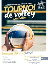 St Gein - Tournoi de volley - 30 Mai