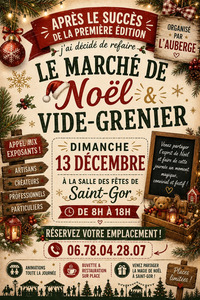 St Gor - Marché de Noël - 13 Décembre