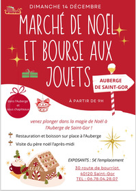 St Gor - Marché de Noël & Bourse aux jouets - 14 Décembre