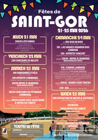 St Gor - Fêtes - 21 au 25 Mai
