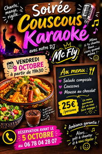 St Gor - Soirée couscous karaoké - 9 Octobre