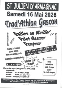 St Julien d'Armagnac - Trad'athlon Gascon - 16 Mai