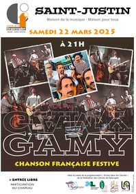 St Justin - Concert Gamy - 22 Mars