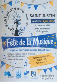 St Justin - Fête de la Musique - 19 Juin