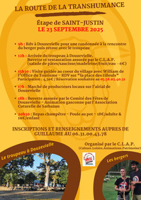 St Justin - Transhumance - 23 Septembre