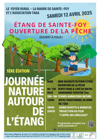 Ste Foy - Journée Nature autour de l'étang - 12 Avril